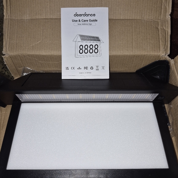 Deerdance Solar Address Sign - Picture 5 of 7